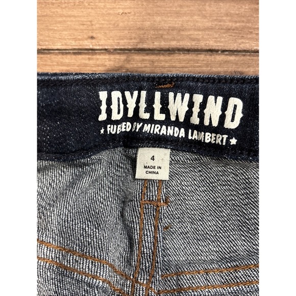 IDYLLWIND By Miranda Lambert Bootcut Jeans Size 4 Women Blue - Picture 5 of 13